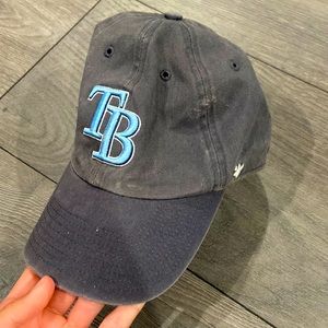 Tampa Bay Rays baseball cap size medium kids